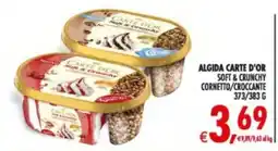Deco Supermercati ALGIDA CARTE D'OR Soft & Crunchy offerta