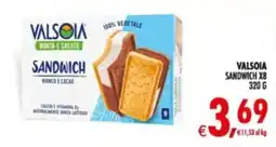 Deco Supermercati VALSOIA SANDWICH offerta