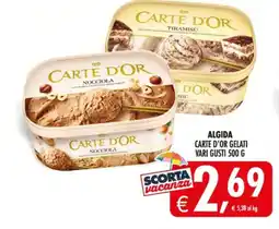 Deco Supermercati Carte d'Or Gelati offerta