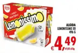 Deco Supermercati Algida Lemonissimo offerta