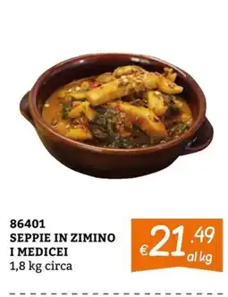 Zona SEPPIE IN ZIMINO I MEDICEI offerta
