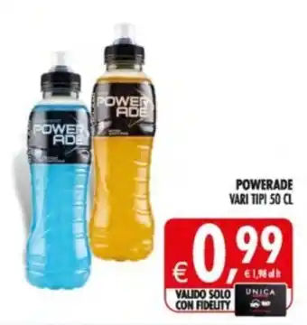 Deco Supermercati Powerade offerta