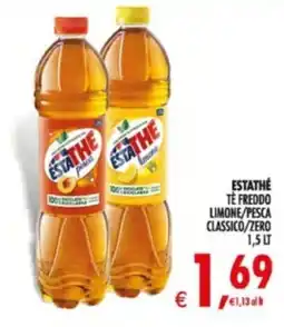 Deco Supermercati ESTATHÉ TÈ FREDDO offerta