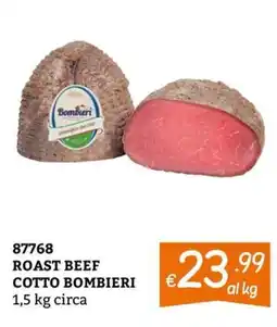 Zona ROAST BEEF COTTO BOMBIERI offerta