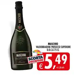 Deco Supermercati MASCHIO VALDOBBIADENE PROSECCO SUPERIORE offerta