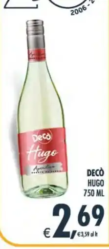 Deco Supermercati Decò Hugo offerta