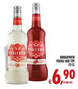 Deco Supermercati KEGLEVICH VODKA VARI TIPI offerta