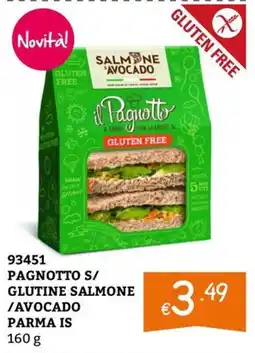 Zona il Pagnotto S/ GLUTINE SALMONE /AVOCADO offerta