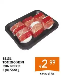 Zona Tomino mini con speck offerta