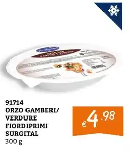 Zona ORZO GAMBERI/VERDURE FIORDIPRIMI offerta