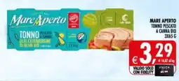 Deco Supermercati Mare Aperto Tonno Pescato a Canna Bio offerta