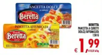 Deco Supermercati Pancetta a cubetti Beretta offerta