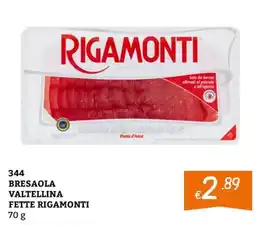 Zona Bresaola Valtellina Fette Rigamonti offerta