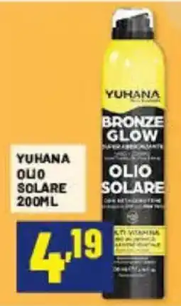Risparmio Casa YUHANA OLIO SOLARE offerta