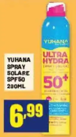 Risparmio Casa YUHANA SPRAY SOLARE SPF50 offerta