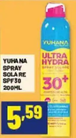 Risparmio Casa YUHANA SPRAY SOLARE SPF30 offerta