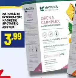 Risparmio Casa Natuvalife integratore magnesio & potassio offerta