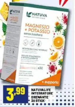 Risparmio Casa Natuvalife integratore drenante offerta