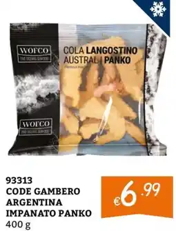 Zona Wofco Cola Langostino Austral Panko offerta