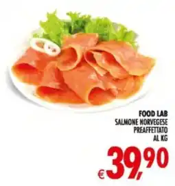 Deco Supermercati FOOD LAB SALMONE NORVEGESE offerta