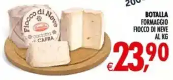 Deco Supermercati Fiocco di Neve caciotta di CAPRA offerta