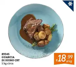 Zona GUANCIA DI SUINO CBT offerta