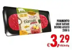 Deco Supermercati FORMENTO GRAN TARTARE BOVINO ADULTO offerta