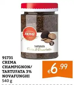 Zona CREMA CHAMPIGNON/TARTUFATA 3% NOVAFUNGHI offerta