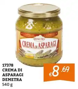 Zona CREMA DI ASPARAGI DEMETRA offerta
