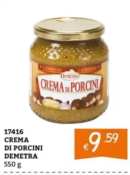 Zona CREMA DI PORCINI DEMETRA offerta