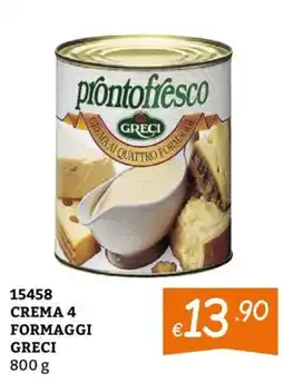 Zona CREMA 4 FORMAGGI GRECI offerta