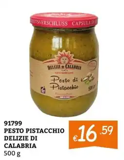 Zona Pesto di Pistacchio Delizie di Calabria offerta