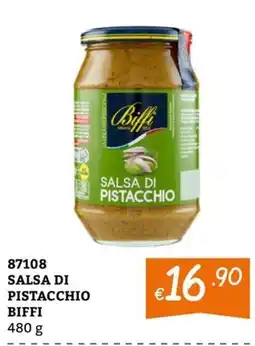Zona Salsa di Pistacchio Biffi offerta