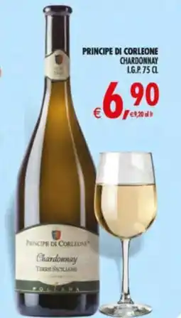 Deco Supermercati Principe di corleone chardonnay I.G.P. offerta
