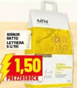 Risparmio Casa Signor Gatto Lettiera offerta