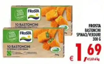 Deco Supermercati FROSTA BASTONCINI SPINACI/VERDURE offerta