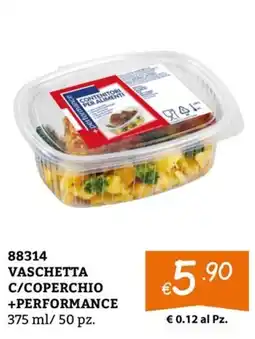 Zona VASCHETTA C/COPERCHIO +PERFORMANCE offerta
