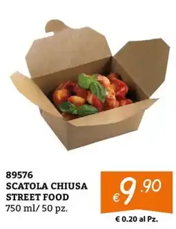 Zona SCATOLA CHIUSA STREET FOOD offerta