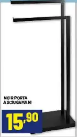 Risparmio Casa NOIR PORTA ASCIUGAMANI offerta