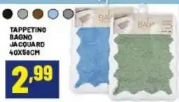Risparmio Casa TAPPETINO BAGNO JACQUARD offerta