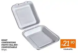 Zona Contenitore pasto cell.bio-compostabile offerta