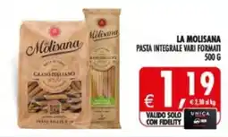 Deco Supermercati La Molisana Pasta Integrale offerta