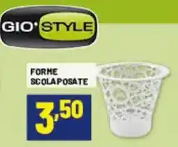 Risparmio Casa GIO' STYLE FORME SCOLAPOSATE offerta