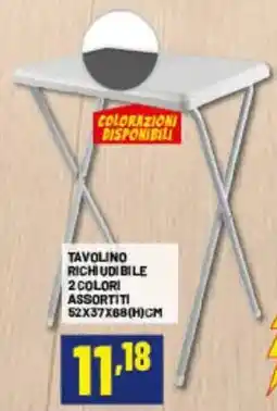 Risparmio Casa Tavolino richiudibile offerta