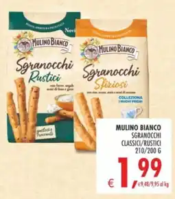 Deco Supermercati Mulino Bianco Sgranocchi Classici/Rustici offerta