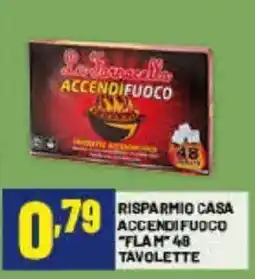 Risparmio Casa La Fiamella ACCENDIFUOCO offerta