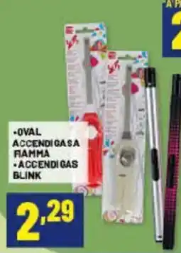 Risparmio Casa Oval Accendiga Sa Famma Accendiga Sa Blink offerta