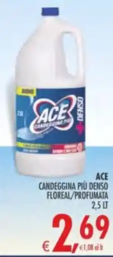 Deco Supermercati ACE CANDEGGGINA PIÙ DENSO offerta