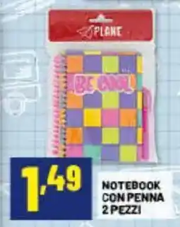 Risparmio Casa PLANE NOTEBOOK CON PENNA offerta