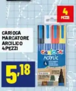 Risparmio Casa Carioca Marcatore Acrilico offerta